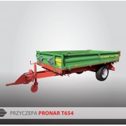 Przyczepa PRONAR T654 - 3780 kg