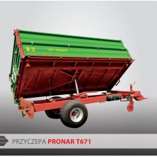 Przyczepa PRONAR T671 - 5000 kg