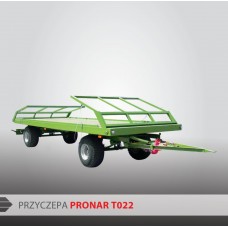 Przyczepa platformowa PRONAR T022 - 7360 kg