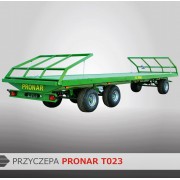 Przyczepa platformowa PRONAR T023 - 11300 kg