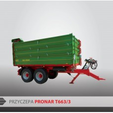 Przyczepa PRONAR T663/3 - 10000 kg
